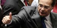 <p>Senador Renan Calheiros (PMDB-AL), reeleito presidente do Senado</p>  Foto: Ueslei Marcelino / Reuters