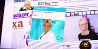 <p>Record valorizou contrata&ccedil;&atilde;o de Xuxa em coletiva</p>  Foto: Leo Franco / AgNews