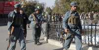 Policiais afegãos em Nangarhar, em foto de arquivo. 05/03/2012  Foto: Parwiz / Reuters