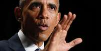 Obama fala durante evento religioso em Washington. 05/02/2015.  Foto: Kevin Lamarque / Reuters