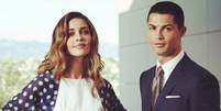 Ana Beatriz e Cristiano Ronaldo em campanha da Sacoor   Foto: Instagram / Reprodução