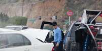 Bruce Jenner colidiu com um carro parado no farol vermelho em Malibu  Foto: The Grosby Group