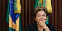 Presidente Dilma Rousseff durante reunião do Conselho Nacional da Indústria no Palácio do Planalto. 9/2/2015  Foto: Ueslei Marcelino / Reuters
