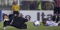 <p>Ceni salva S&atilde;o Paulo de derrota na Vila: agora ele quer fazer o mesmo na Copa Libertadores</p>  Foto: Eduardo Saraiva / FramePhoto