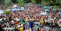 <p>Neste ano, por conta da viol&ecirc;ncia,&nbsp;o Carnaval carioca n&atilde;o contar&aacute; com o bloco do Parque Prolet&aacute;rio. (Na foto, o bloco Desliga da Justi&ccedil;a, um dos mais famosos do RJ)</p>  Foto: Fernando Maia/ Riotur / Fotos Públicas