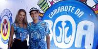 Yasmin Brunet marcou presen&ccedil;a no Camarote BOA no noite desta segunda (16)   Foto: Felipe Panfili / AgNews