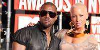 Kanye West e Amber Rose em foto de 2009  Foto: Getty Images 