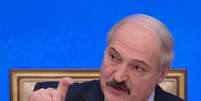 Presidente de Belarus, Alexander Lukashenko, durante entrevista coletiva em Minsk. 29/01/2015  Foto: Vasily Fedosenko / Reuters
