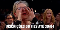 Imagem de Streep empolgada com o discurso de Patricia Arquette viralizou  Foto: Facebook/SiteDilmaRousseff / Reprodução