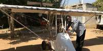 Construção de avião não foi interrompida nem durante confrontos no Sudão do Sul em 2013  Foto: Divulgação