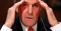 Secretário de Estado norte-americano John Kerry depõe em audiência no Congresso dos EUA.  24/02/2015.  Foto: Yuri Gripas / Reuters