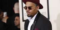 <p>O cantor Chris Brown chega à cerimônia do Grammy Awards, em Los Angeles, nos Estados Unidos, no início do mês</p>  Foto: Mario Anzuoni / Reuters