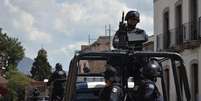 Policial mexicano em um jipe em Morelia, no Estado mexicano de Michoacán. 28/10/2013  Foto: Alan Ortega / Reuters