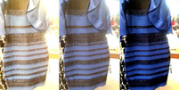 De que cor é esse vestido?   Foto: Twitter / Reprodução