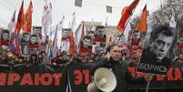 A manifestação reuniu cerca de 10 mil pessoas  Foto: Reuters / Reuters