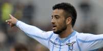 Felipe Anderson tem sido um dos grandes destaques do Campeonato Italiano  Foto: Marco Vasini / AP