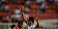 <p>Ricardo Oliveira é criticado pela falta de gols desde o seu retorno</p>  Foto: Djalma Vassão / Gazeta Press
