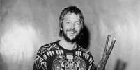 <p>O músico Eric Clapton em 1974</p>  Foto: Getty Images 