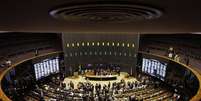 Vista geral do plenário da Câmara dos Deputados, em Brasília.  03/12/2014.  Foto: Ueslei Marcelino / Reuters