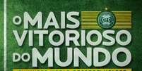 <p>Campanha realizada pelo marketing coxa-branca recebeu dois pr&ecirc;mios: um estadual e outro internacional</p>  Foto: Coritiba / Divulga&ccedil;&atilde;o