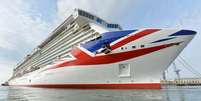 O navio vai sempre sair do Reino Unido  Foto: James D Morgan/P&O Cruises