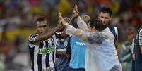 Jobson abriu o placar para o Botafogo na etapa inicial  Foto: Alexandre Loureiro/Inovafoto / Gazeta Press