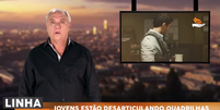 Marcelo Rezende vira ator em comercial de Battlefield Hardline   Foto: Youtube / Reprodução