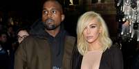 <p>Kim Kardashian e o marido Kanye West</p>  Foto: Getty Images 