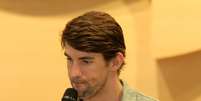 Michael Phelps não respondeu perguntas da imprensa nesta quarta-feira  Foto: Paduardo / AgNews