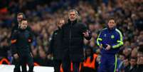 <p>Mourinho não conseguiu fazer o Chelsea avançar às quartas de final da Liga dos Campeões</p>  Foto: Paul Gilham / Getty Images 