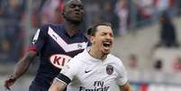<p>Ibrahimovic disse que "França não merece o PSG"</p>  Foto: REGIS DUVIGNAU / REUTERS
