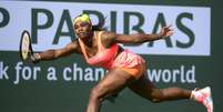 <p>Serena teve desempenho perfeito no segundo set</p>  Foto: Michael Nelson / EFE