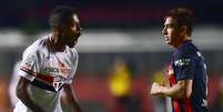 Michel Bastos é um dos melhores jogadores do São Paulo em 2015  Foto: Nelson Almeida / AFP