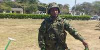 "Seu primeiro erro ao lidar com explosivos também será o seu último", diz sargento  Foto: Exército da Colômbia / Divulgação