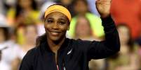 Serena Williams não conseguiu continuar em Indian Wells  Foto: Matthew Stockman / AFP