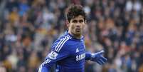 Diego Costa fez o segundo gol da vitória do Chelsea  Foto: Lee Smith / Reuters