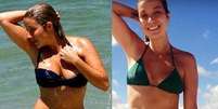 Luiza Possi em 2011 e após perder 13 kg  Foto: Wallace Barbosa / AgNews / @luizapossigadelha / Instagram / Reprodução