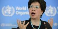<p>Diretora-geral da OMS, Margaret Chan admitiu resposta lenta no combate ao ebola</p>  Foto: BBC Mundo / Copyright