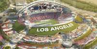 <p>Los Angeles ter&aacute;&nbsp;Hollywood Park Stadium para receber um (ou mais) times da NFL</p>  Foto: Divulgação