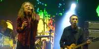 Robert Plant, eterno líder do Led Zeppelin, se apresentou neste sábado (28), no Lollapalooza, no Autódromo de Interlagos, em São Paulo  Foto: Osmar Portilho / Terra
