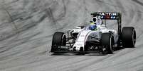 <p>Massa perdeu posi&ccedil;&atilde;o para Bottas no final e terminou em sexto</p>  Foto: Manan Vatsyayana / AFP