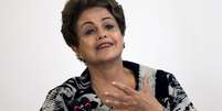 <p>Presidente Dilma Rousseff no Palácio do Planalto, em 24 de março</p>  Foto: Ueslei Marcelino / Reuters