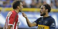 Pablo Osvaldo, o "Louco", tem cinco gols em sete jogos pelo Boca Juniors  Foto: Alejandro Pagni / AFP