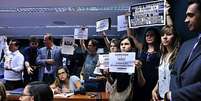 <p>Apenas 30 manifestantes foram autorizados a assistir á sessão</p>  Foto: Câmara dos Deputados / Divulgação