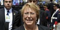 Michelle Bachelet, em foto de arquivo. 01/03/2015  Foto: Carlos Pazos / Reuters