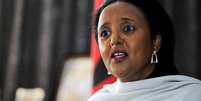 Chanceler do Quênia, Amina Mohamed, em entrevista à Reuters em Nairóbi. 07/04/2015  Foto: Noor Khamis / Reuters