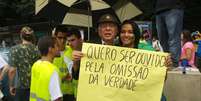 Ex-agente do Dops, órgão de repressão da ditadura militar, aposentado poderá discursar na Paulista por "questão de respeito", diz líder de movimento  Foto: Janaina Garcia / Terra