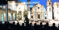 Ministro apresentou 'oportunidades de investimentos em Cuba' para empresários na cúpula  Foto: BBC News Brasil