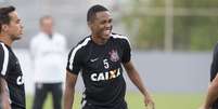 Elias vem sendo um dos grandes destaques do Corinthians na temporada  Foto: Daniel Augusto Jr./Agência Corinthians / Divulgação