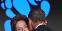 <p>Dilma e Obama se encontraram na VII Cúpula das Américas</p>  Foto: Mandel Ngan / AFP